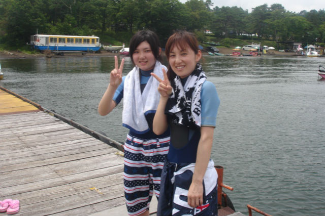 女性のお客さんが数多く楽しまれています!