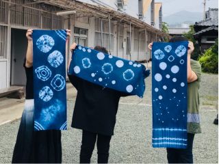 模様付けなど ご指導いたします 直ぐにオリジナルの手ぬぐいできますよ