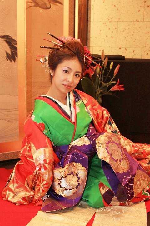 花魁撮影写真2