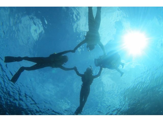 シュノーケリングのお写真プレゼント!