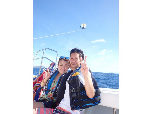 8歳からご参加いただけます。沖縄の空と海で思い出を残しましょう!!