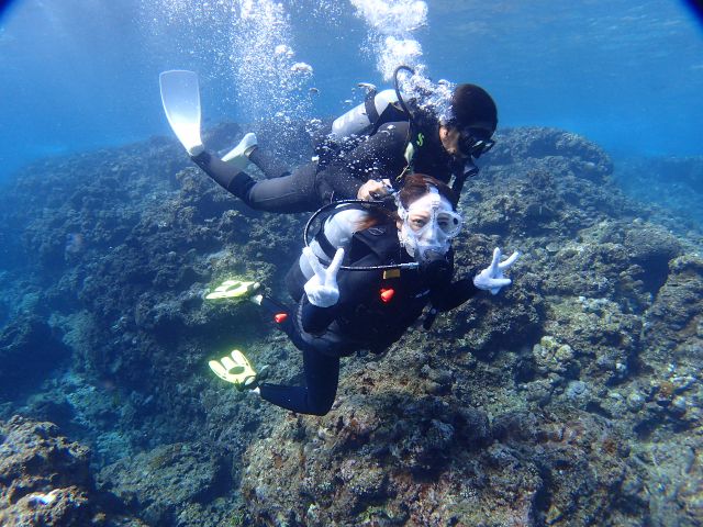 沖縄のきれいな海で、ダイバーデビューしちゃいましょう!