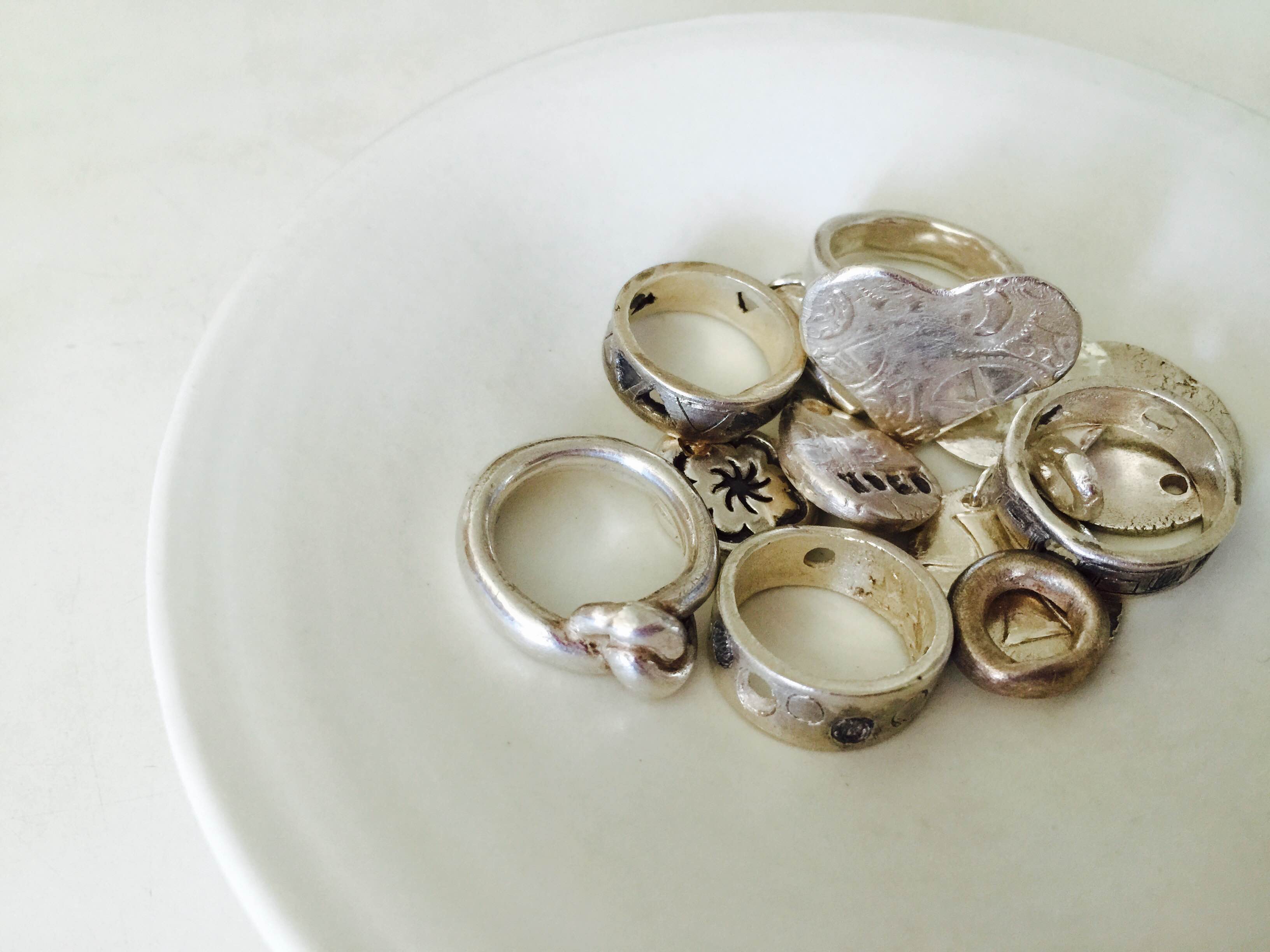 平打ちリング作り アートクレイシルバーワークショップ 2時間半 3000円 銀粘土っ亭 じゃらん遊び体験