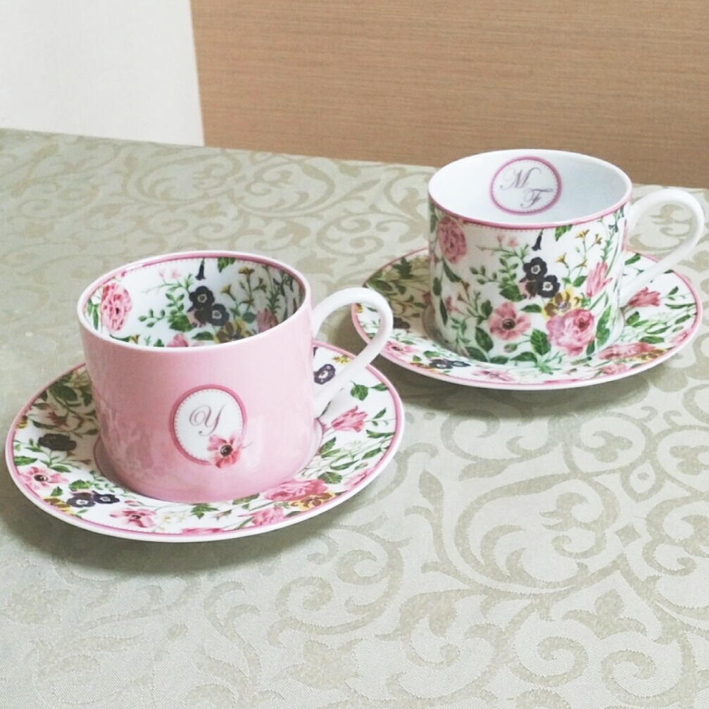 1dayレッスンキットを使ったカップ&ソーサー