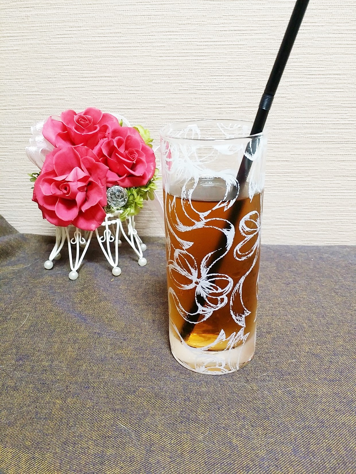 グラスなどのガラス製品も作成可能です☆