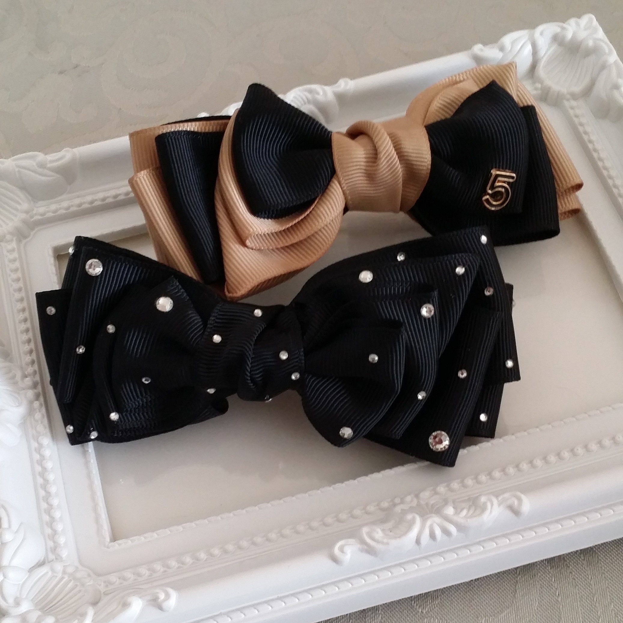 T-373】チアヘアゴム チアヘアリボン キッズヘアリボン ハンドメイド