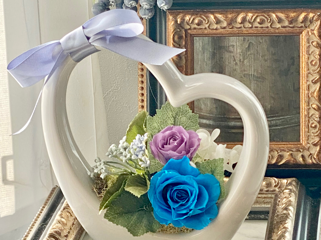 オープンハート【プリザーブドフラワー】/アトリエブルーミング