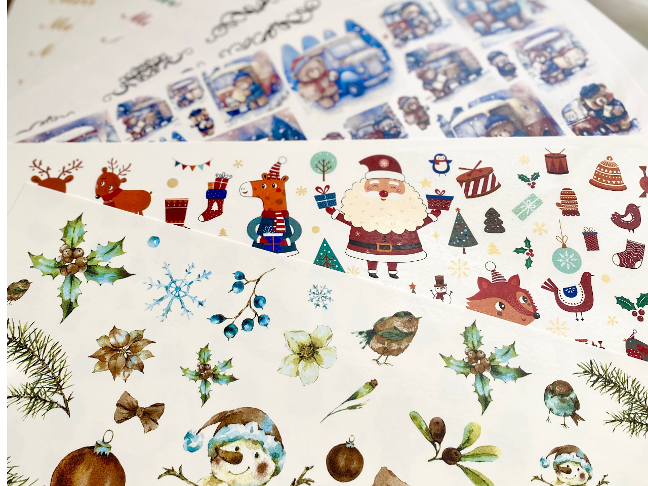 転写紙の絵柄は切り分けて使用のため模様はそれぞれオリジナルの作品を作って下さい。