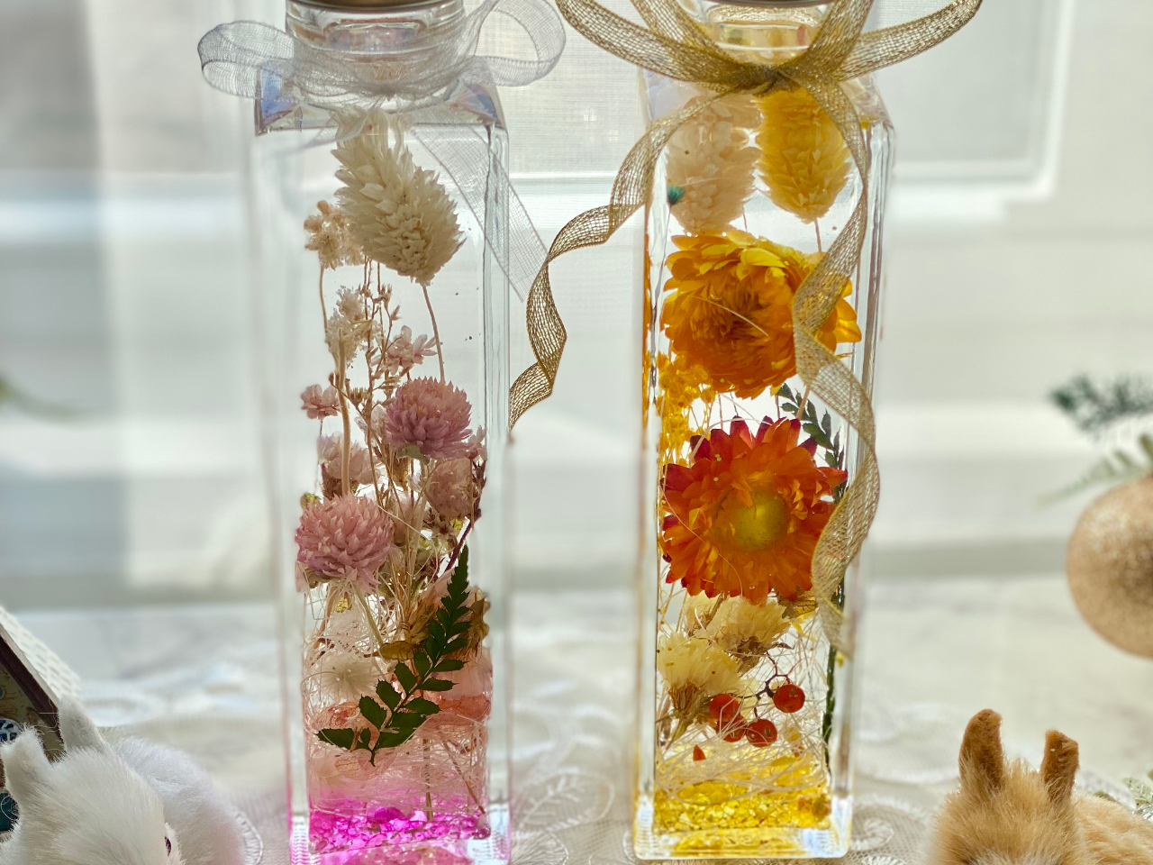 ピンクも可愛い!黄色も可愛い!