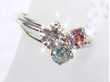 自分で製作したとは思えないほど素敵なリングに完成☆