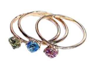 体験コースで18Kリングが制作できます