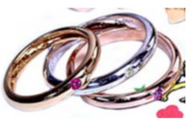 18Kルビーで作るピンキーリング