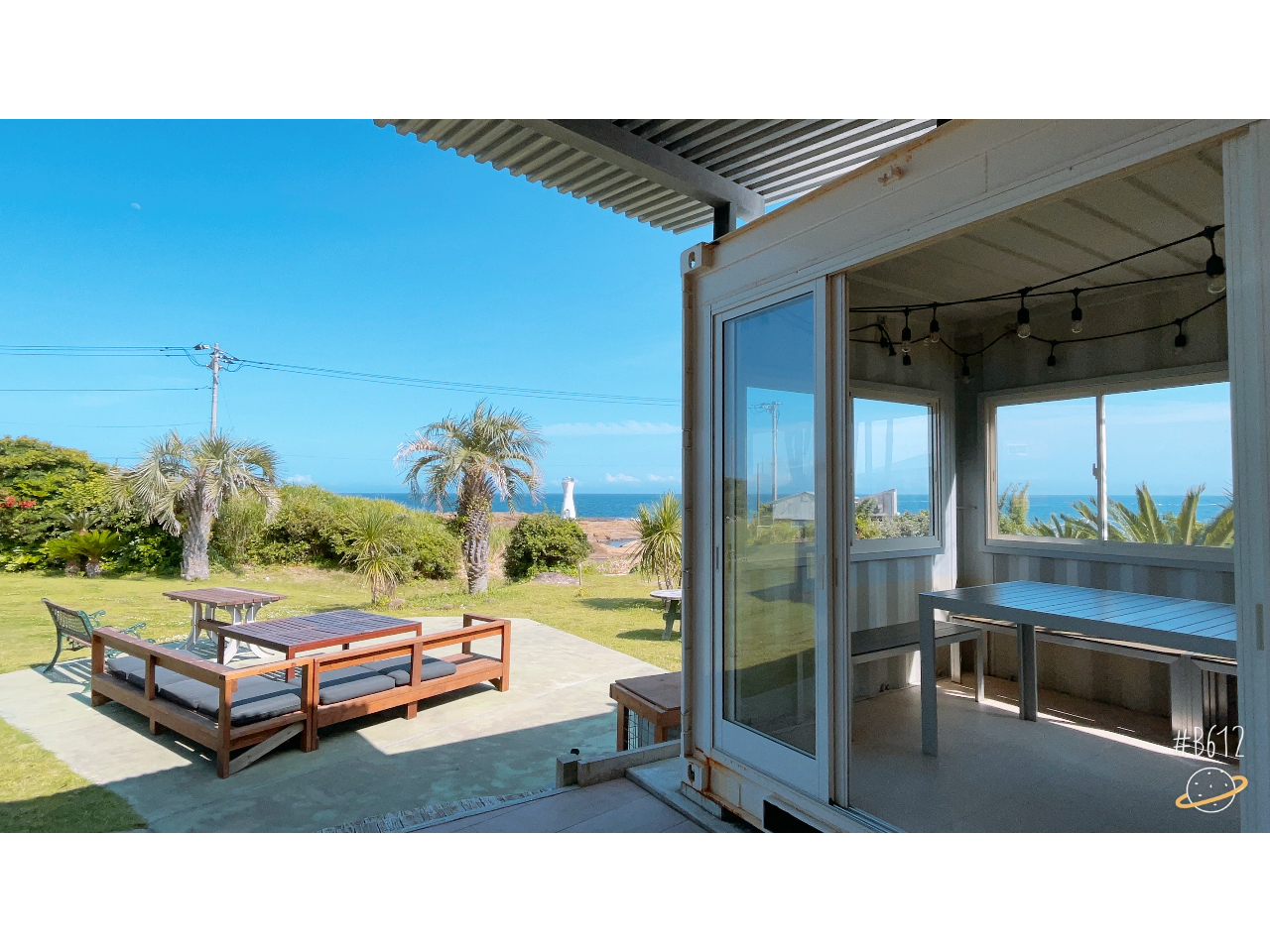 全天候型バーベキューハウスにはクーラーをオプションでつけれます♪