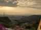 山の上みかん園からの朝日.2021年11月THE TIME お天気コ−ナ−嶺百花さん生放送。