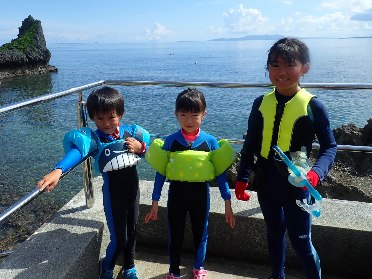 ボディースキンは着やすくて子どもたちにも人気です