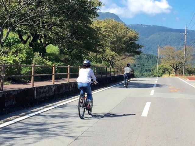 ほとんどこがずに軽快なダウンヒルを楽しめます