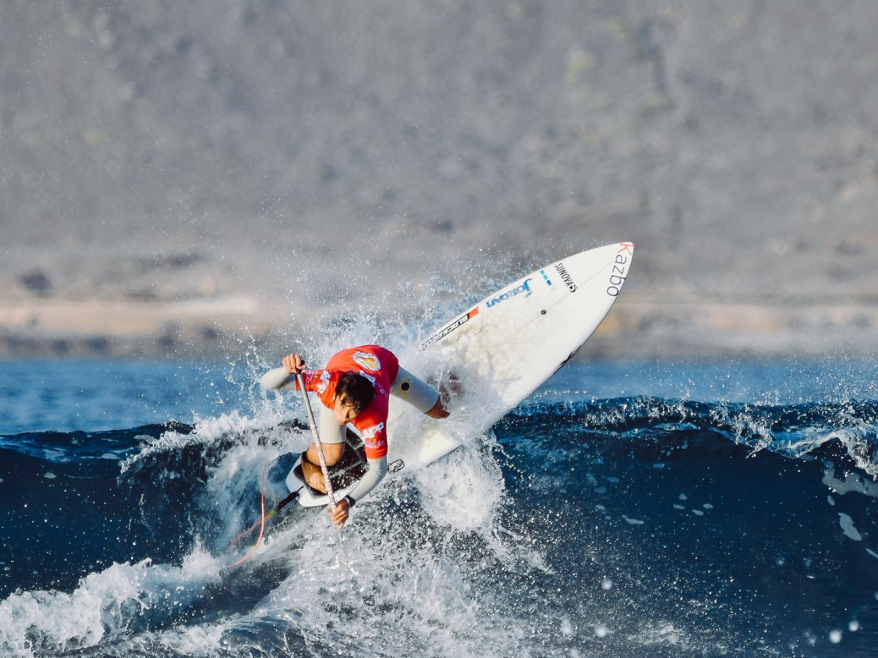 �T�b�v�E�T�[�t�B���W���j�A���E�`�����v���c�J�|�m����Ă�Kazbo�̓X�A�M���̃T�b�v�T�[�t�B���f�r���[��S�͂ŉ������܂��B�@�T�b�v�����߂Ă̕����X�e�b�v�X�N�܂�