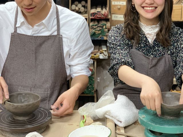 都会のオアシスでゆっくり体験 カップルにおすすめ ペア陶芸体験 陶芯陶芸教室 じゃらん遊び体験 都会のオアシスでゆっくり体験 カップルにおすすめ ペア陶芸体験 陶芯陶芸教室 じゃらん遊び体験