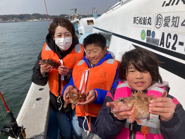 「カサゴ釣り」12月〜4月ころ