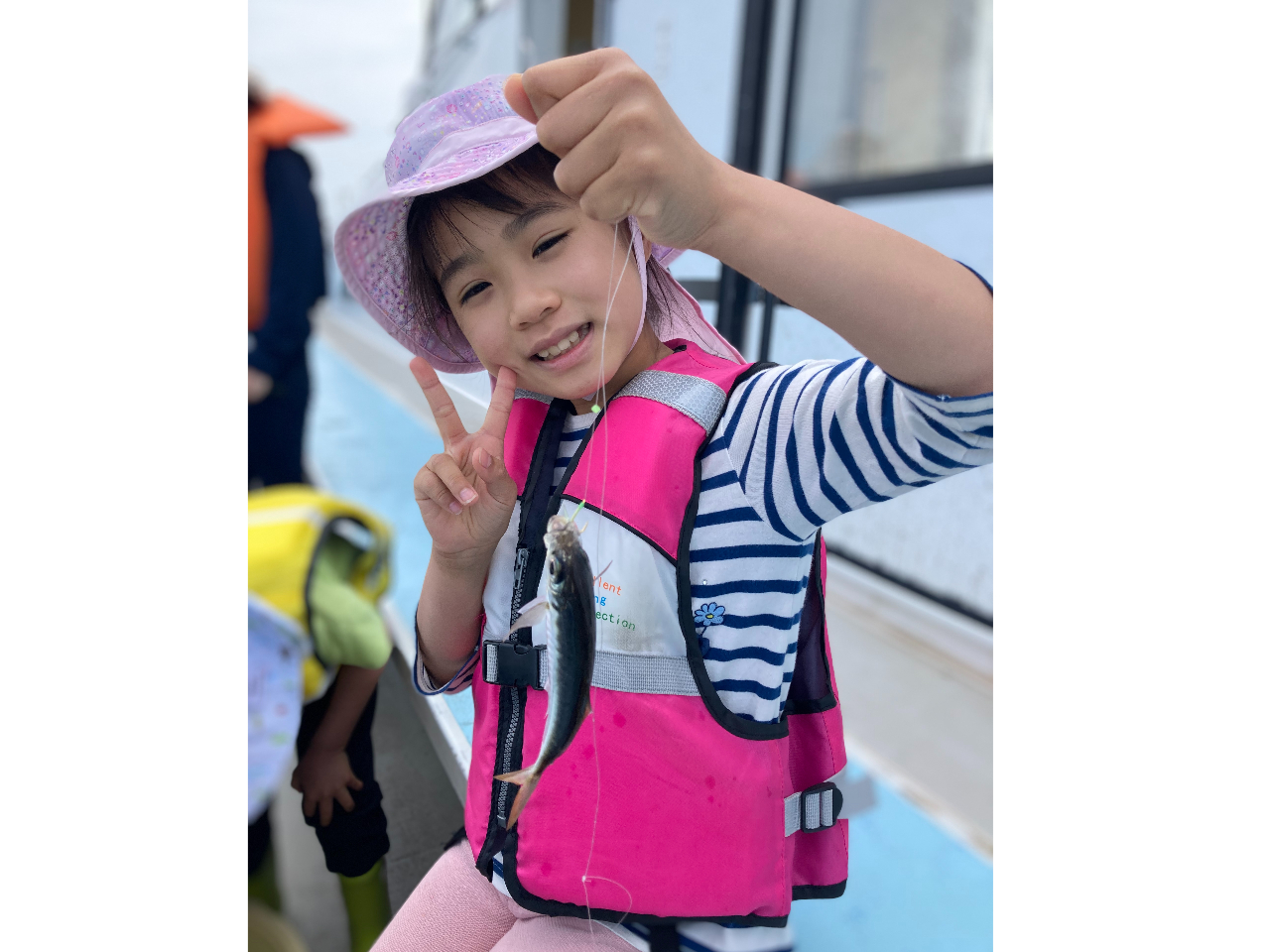 「アジ釣り」3月〜5月ころ、アジは秋にも釣れることもあります。