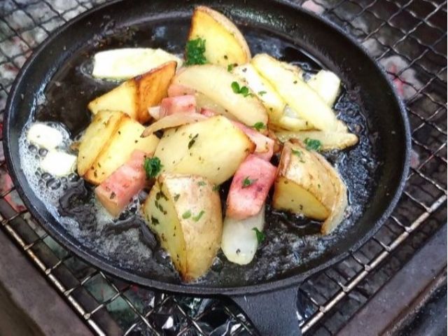 期間限定!! 那須野ヶ原牛カルビセット&ジャーマンポテト 1人前¥2,880