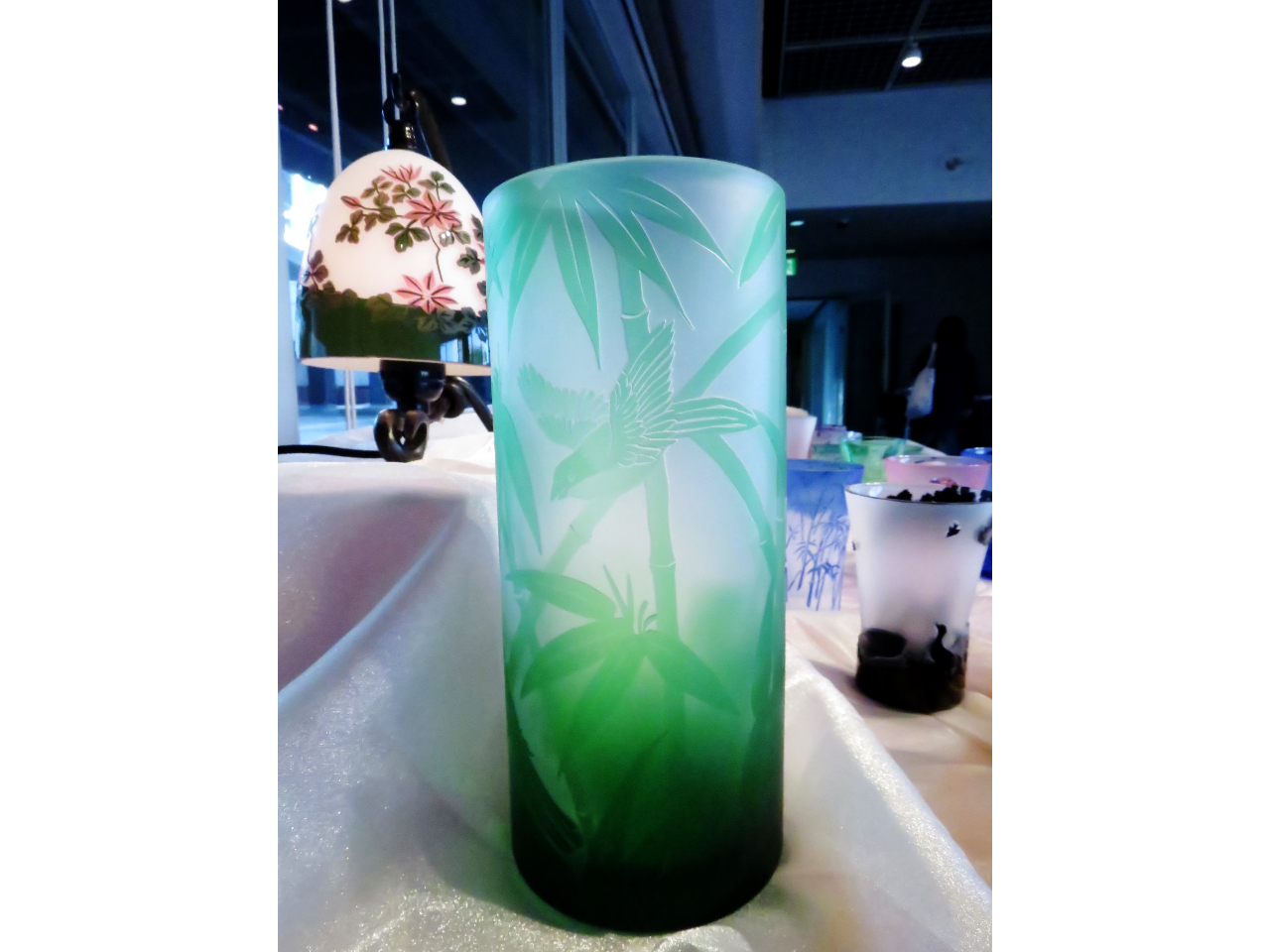 初めてでも安心！【サンドブラスト・色被せガラス使用】ロックグラス