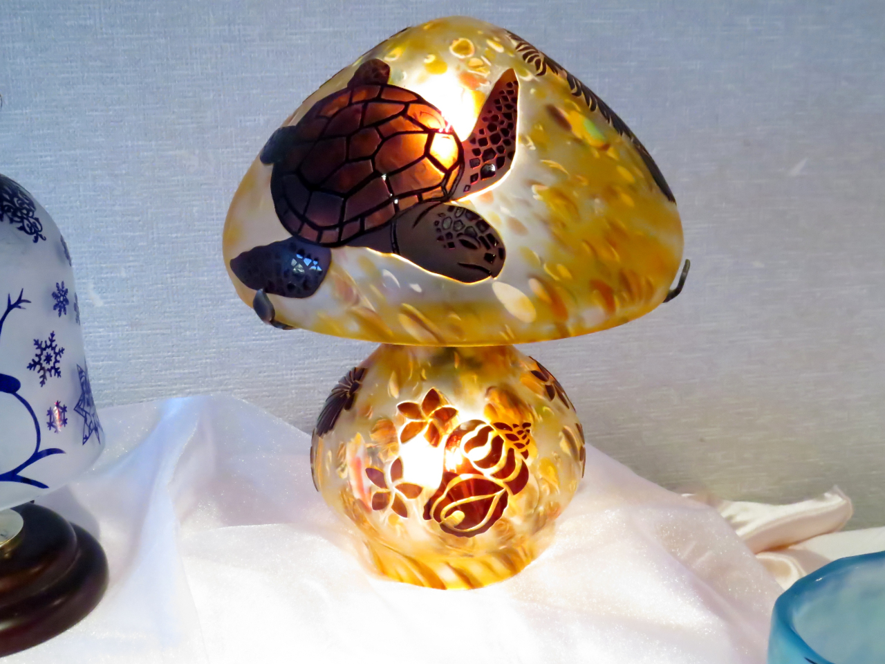 初めてでも安心！【サンドブラスト・色被せガラス使用】ロックグラス