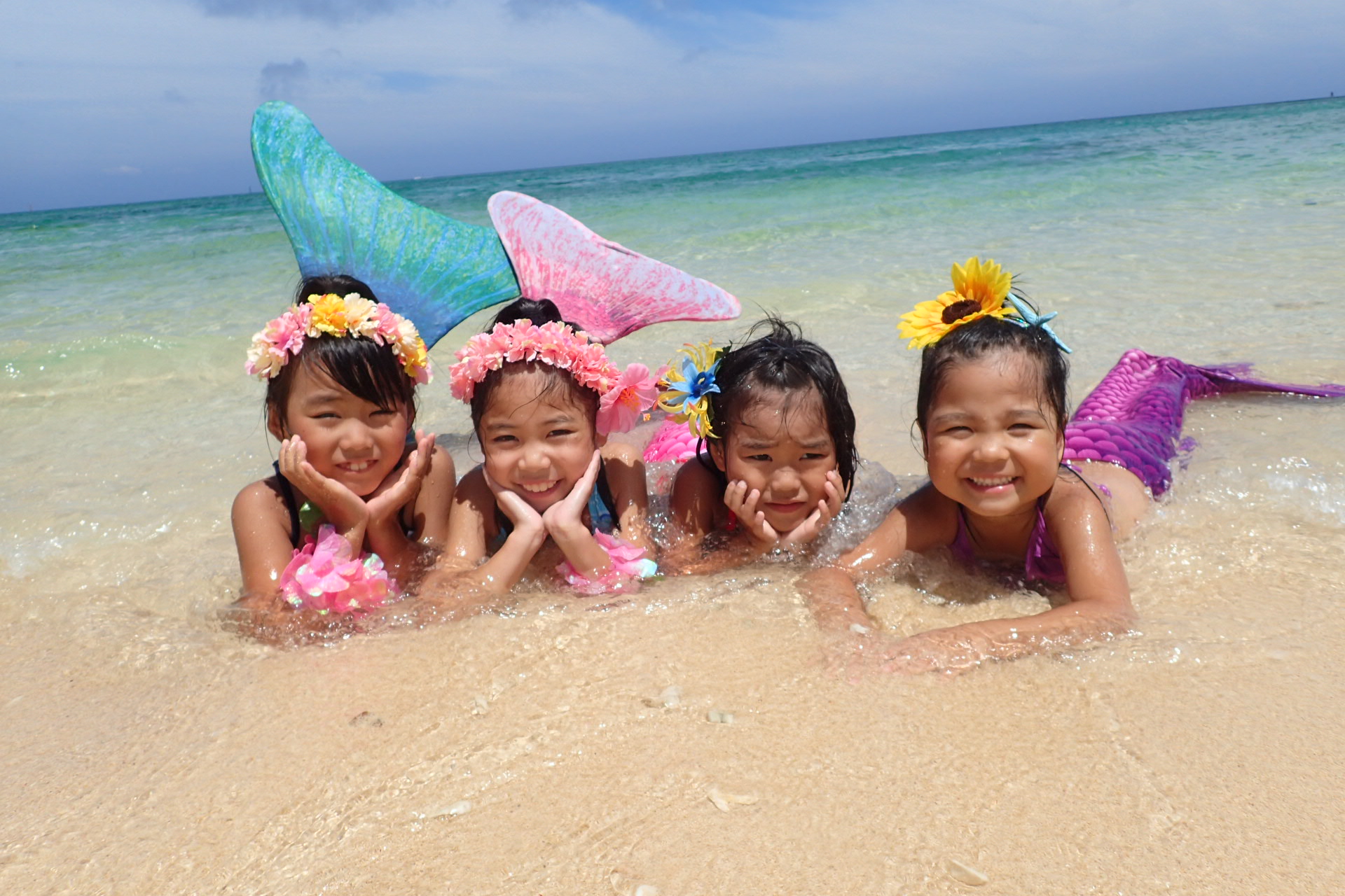 2歳～参加OK】人魚姫になって写真撮影！マーメイドスイム☆撮影枚数は