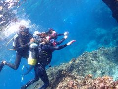 いざ、水中の世界へ!