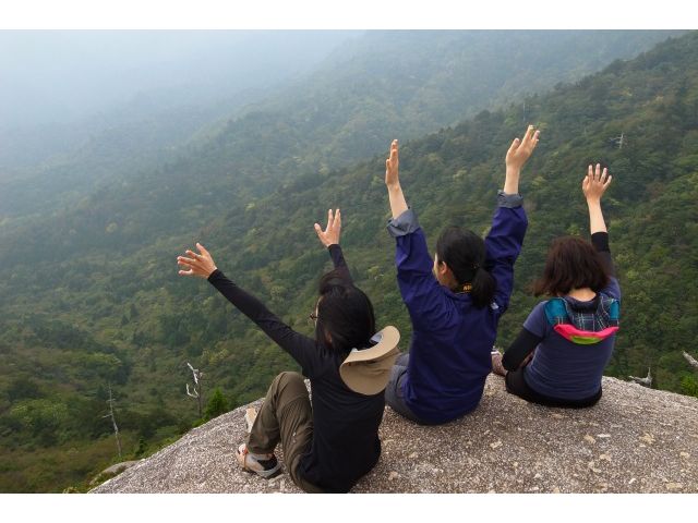 天候がよければ太鼓岩まで