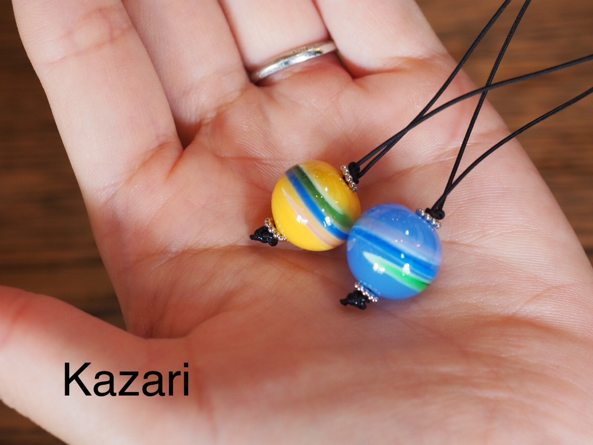 【飛騨古川でとんぼ玉体験】おひとりで2つ作る割引プラン♪