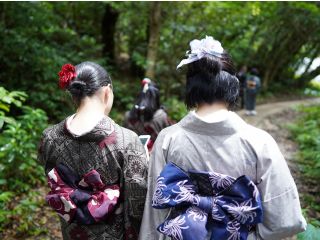 奄美の大自然の中での撮影