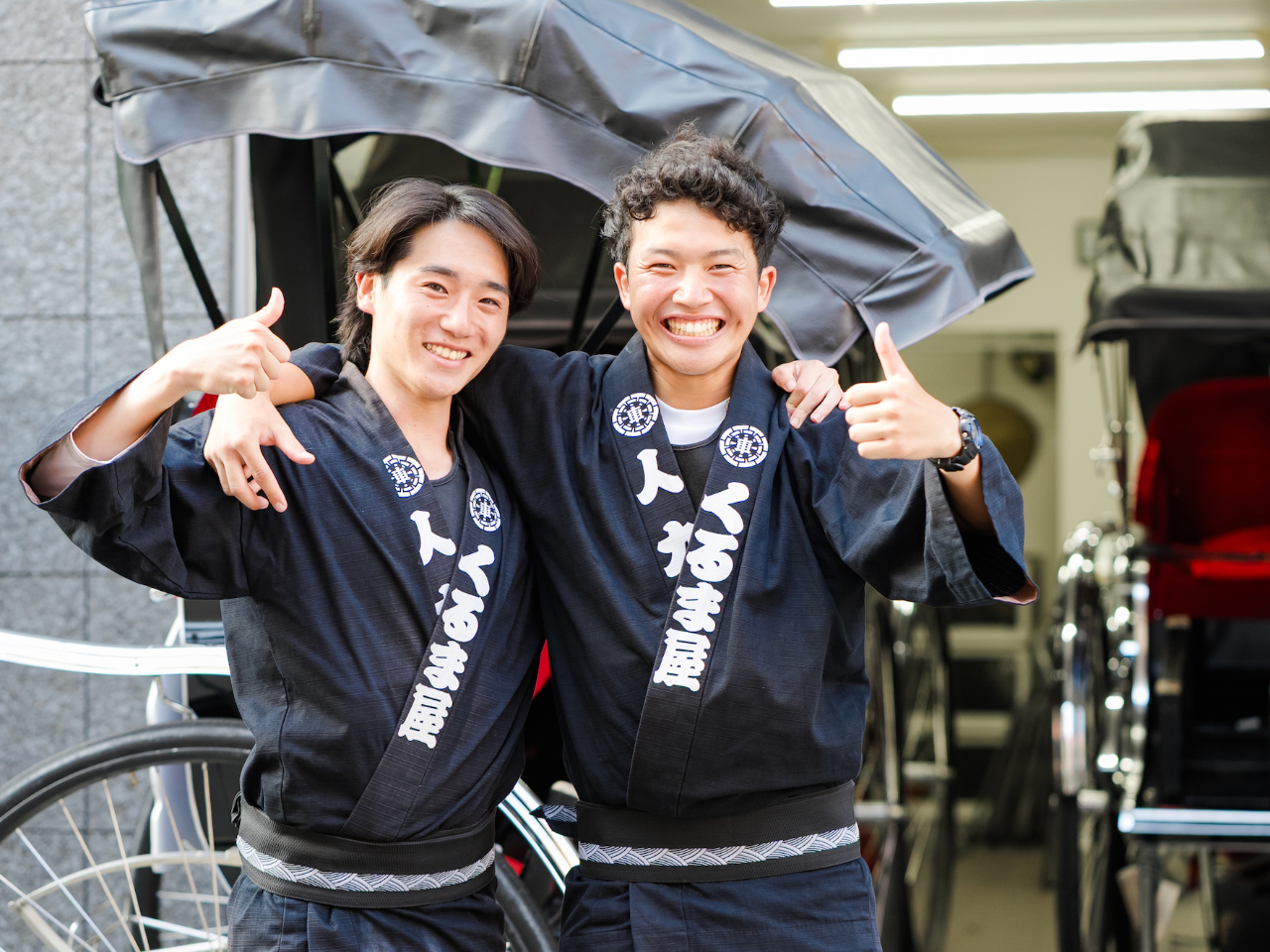 浅草旅行が素敵なひと時となる様に心を込めてご案内させていただきます!浅草へお越しの際は是非くるま屋の人力車をご利用ください。