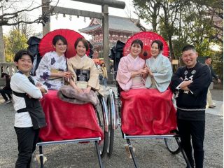 「浅草に来たけどどこを歩いたら良いのかわからない.」そんな時は人力車にお任せあれ!浅草を知り尽くしたプロのガイドマンがあなただけのオンリーワンの旅をお届けします