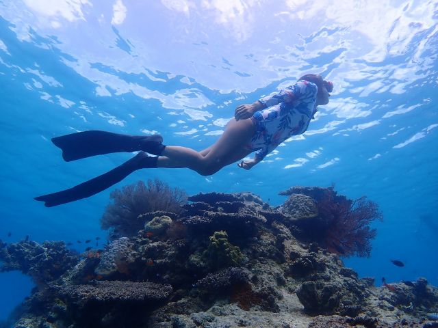 秘密のポイントでゆったりまったり、海水自然のプール温泉でゆったり。