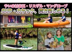 やいま村、SUP、カヤックツアー