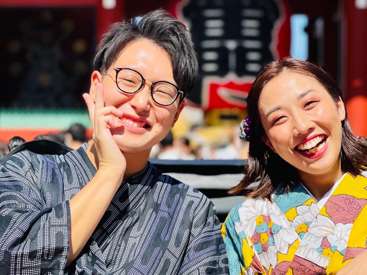 人力車と着物の最強コラボで、浅草を満喫!