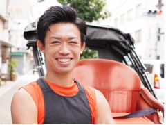 ベテラン車夫のガイドは、体験した人にしかわからない感動がございます!