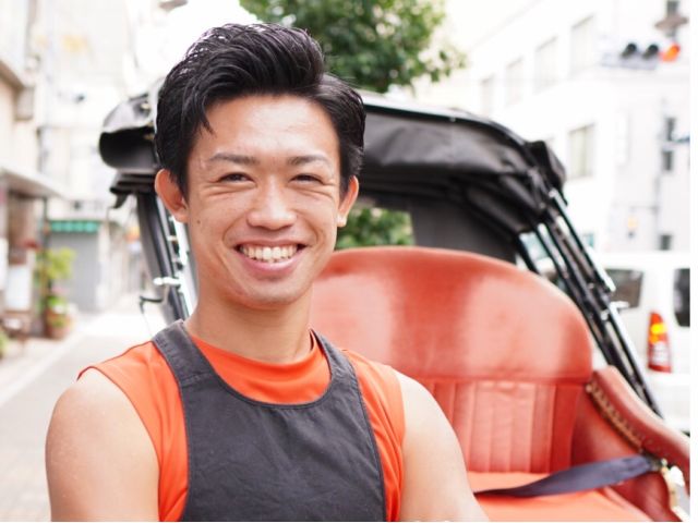 ベテラン車夫のガイドは、体験した人にしかわからない感動がございます!
