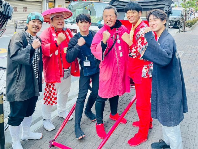 浅草の老舗人力車は少数精鋭、断トツ地域最安値です