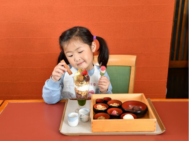 かわいく盛りつけ