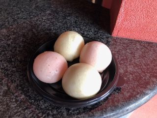 おまんじゅう 蒸し上がり