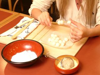 だんご作り