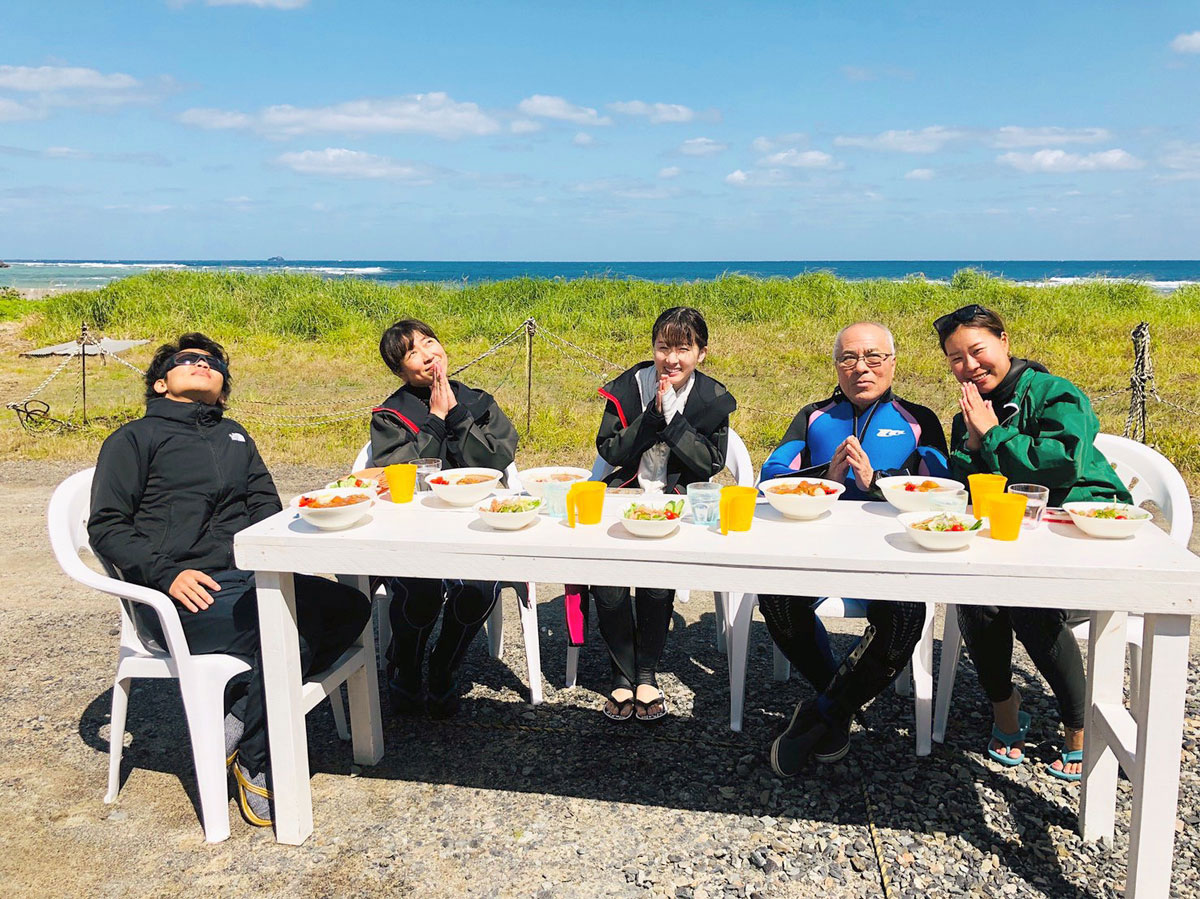 1日コースは昼食サービスがついています。