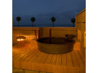 伊勢湾一望の貸切露天風呂