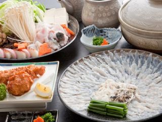 ふぐ料理の一例