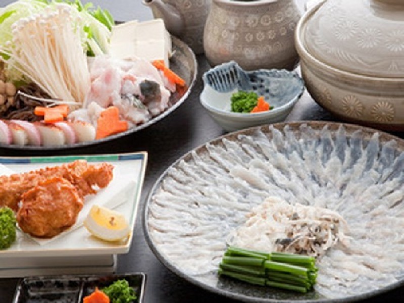 ふぐ料理の一例