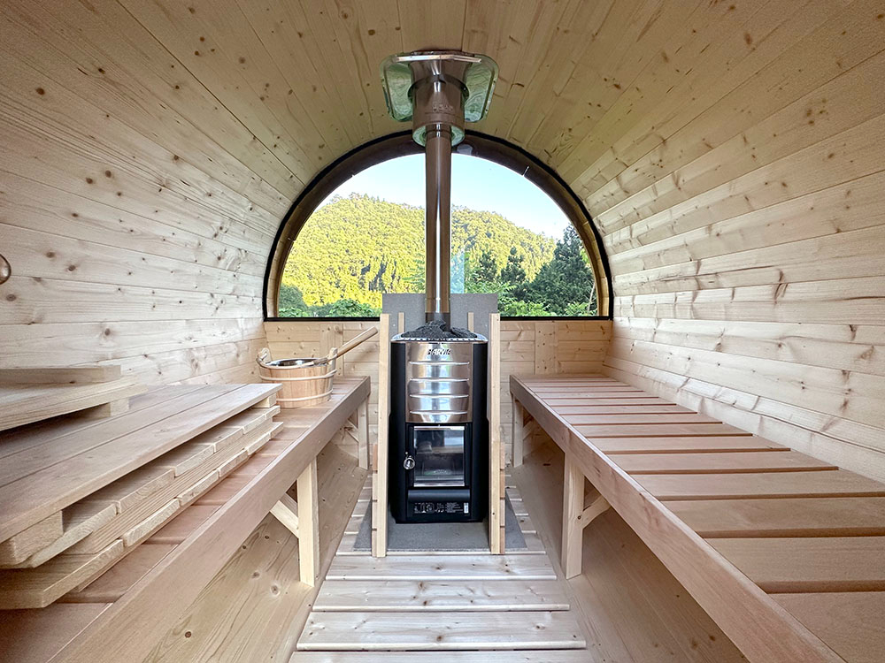 本格バレルサウナで整いましょう