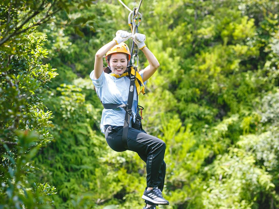 どきどき!わくわく!”やんばる”でジップライン体験!