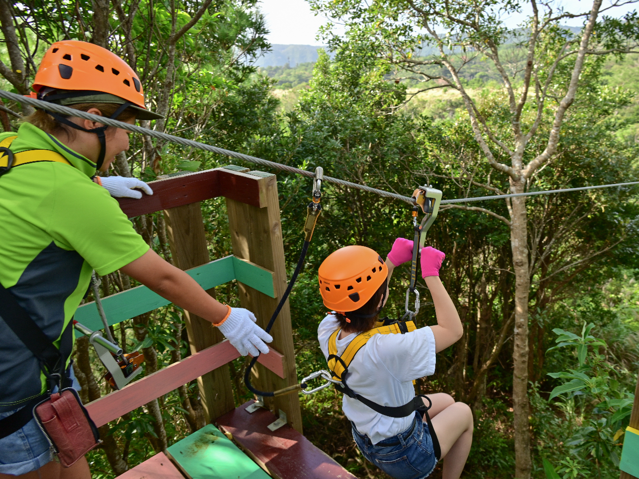 ここがポイント!沖縄で唯一のガイド付きだからサポートありで安心&安全♪